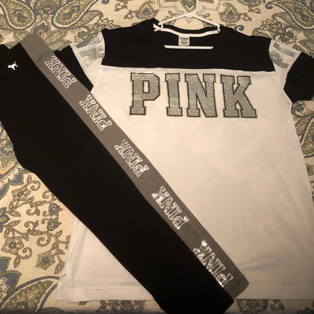 Women’s Victoria Secret Pink outfit leggings large